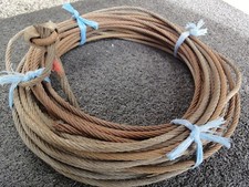 20m Draht vom alten Heuaufzug, Ø ca. 5mm
