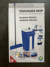 Livington Touchless Mop / Bodenwischer Set mit Eimer/ zum Auswringen Ohne Bücken