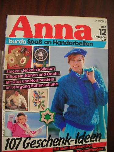 Anna burda 1986 spass - burda, 12