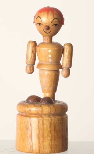 Erzgebirge ddr wackelfigur - erzgebirge,
