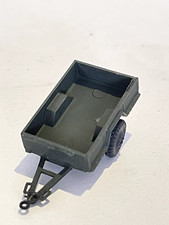 Militär Roco Minitanks LKW Anhänger  US Army  H0 1:87 olivgrün