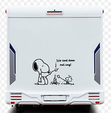 XXL Auto Aufkleber Snoopy am