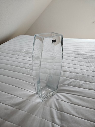 Glas vase eckig - eckig-oval, 45