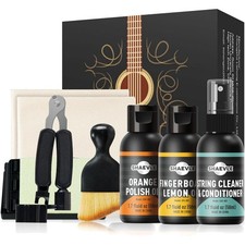 Akustikgitarre reinigungsset - akustikgitarre,