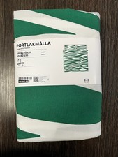 IKEA BETTWÄSCHE SET grün &