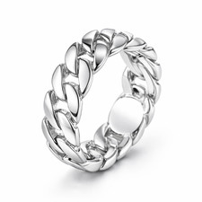 Ring Kette Glieder Damen