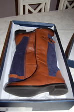 Caprice Stiefel 1 x getragen NP 119,90 € cognac ocean Echtleder Gr. 40
