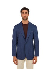 Rubinacci Napoli Blaue Jacke