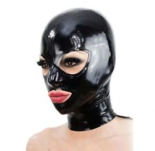 Sexy Latex Maske Kopfmaske Bondage | Fetisch Kopfhaube mit Reißverschluss