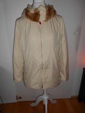 original Prada Ecru Jacke 40 (TG 46) beige Winter Damen Winterjacke