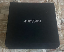 Marc Cain Box leer ?Verpackung Deckel Box Karton schwarz 14,5 x 14 x 5 BC