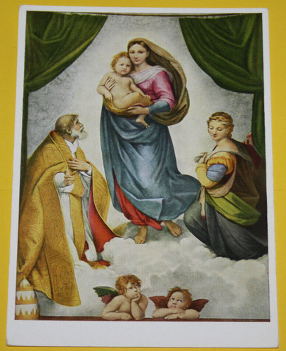 Raffael sixtinische - ak.,