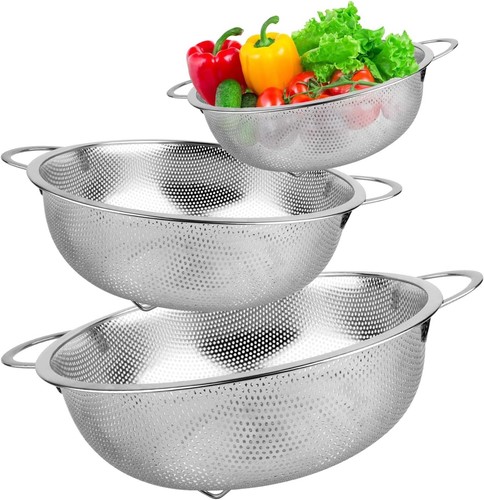 Siebset edelstahl 3er - siebset,