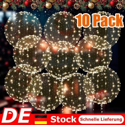 Leuchtende led luftballons - 10,