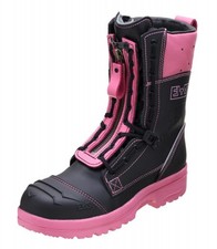 EWS PINK FIRE 9205-3– Der Feuerwehrstiefel in PINK. Innovation, Sicherheit & Sti