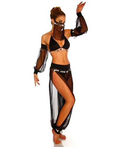 10688 damen set - set, bauchtanz