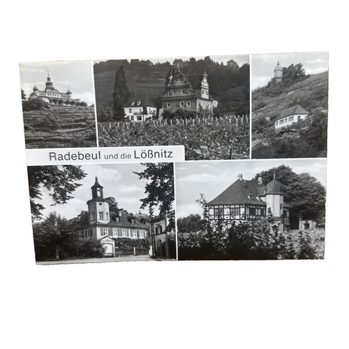 Postkarte radebeul - postkarte,