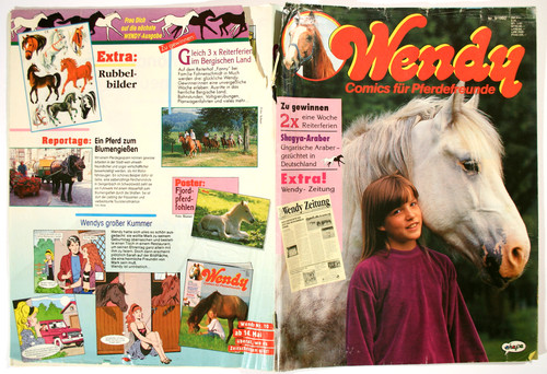 Wendy mädchen pferde comic - pferde,