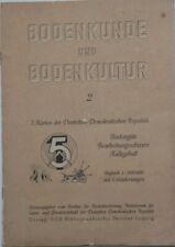 Bodenkunde und Bodenkultur 2, Prof.Dr.H.Stremme u.a. 1953