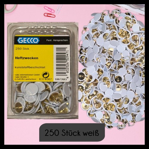 Gecco heftzwecken weiß - ,
