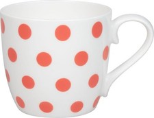 TASSE BECHER DOTS CORAL 425 ML