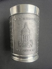 Zinnbecher  Becher Mannheim
