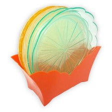 7 Untersetzer mit Ständer