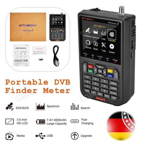 Lcd sat finder digitaler - sat,