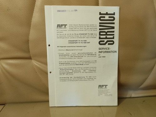 Rft stassfurt tv70 - rft, sat