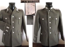 DDR Deutsche Armee NVA Uniform Jacke + Ärmelpatten Soldat m48 East german Jacket