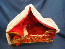 Altes Himmelbett für Puppen