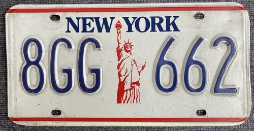 New york nummernschild - york, /