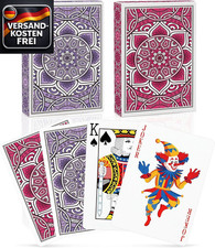 2 Stück Spielkarten Standard Spielkarten Designer Profi Pokerkarten Kartendeck S