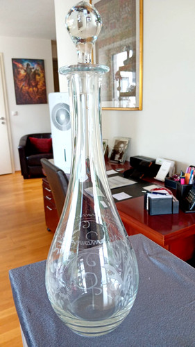 Große glas karaffe - große,