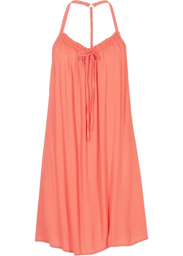 Strandkleid 38 koralle - strandkleid, gr.