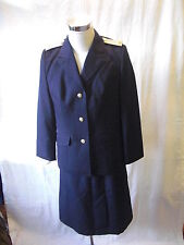 ORIGINAL VOLKSMARINE DAMENUNIFORM JACKE ROCK MIT SCHULTERSTÜCKE Gr.82,88,94,50