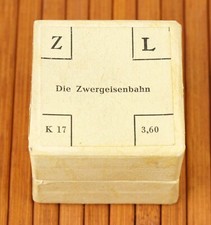 FILMOSTO Bildband Dia Rollfilm K17 DIE ZWERGEISENBAHN Pouva Laterna Magica