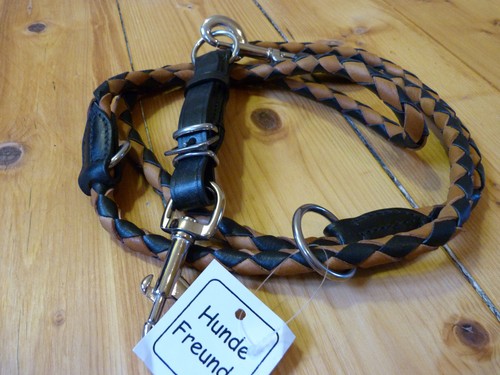 Leder hundeleine leine rund - leine,