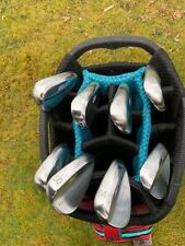 Edelmetall Golfschläger Stahlschaft schwarz Kinderlänge