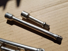 2 Stück Steckschlüssel Verlängerungen 3/8" Gedore Elora u.a. ex Bundeswehr (S16)