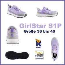 RUNNEX 5181 Damen Sicherheitsschuhe S1P ESD Arbeitsschuhe Gr. 36 - 40 Einlagen