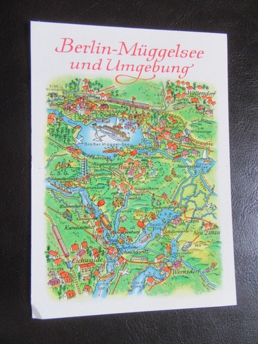 Berlin müggelsee und - ak,