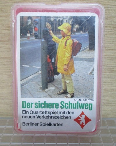 Kartenspiel quartett der - kartenspiel, "der