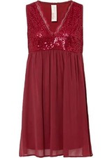 Kleid mit Pailletten Gr. 40