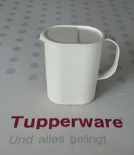 Tupperware * Frische-Quell Retro / Vintage Kanne 1,0 l * hell-beige
