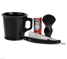 4-TEILIGES RASIERSET STRAIGHT