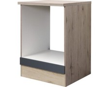 Flex Well Herdumbauschrank Tiago BxTxH 60 x 60 x 85 cm basaltgrau matt zerlegt 0