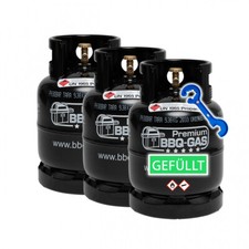 3x Premium BBQ- GAS Flasche 8