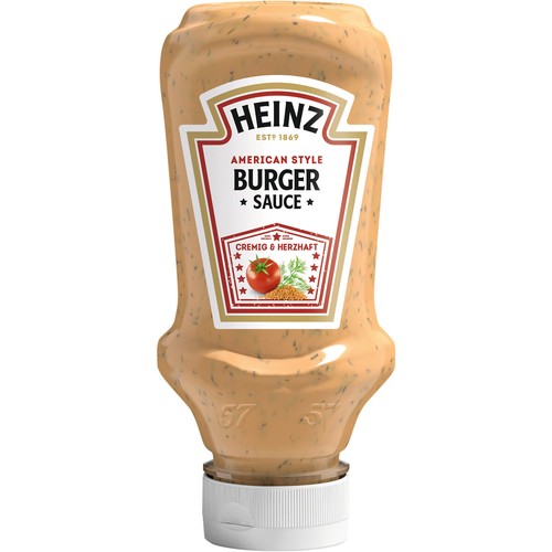 Heinz american style burger - american,