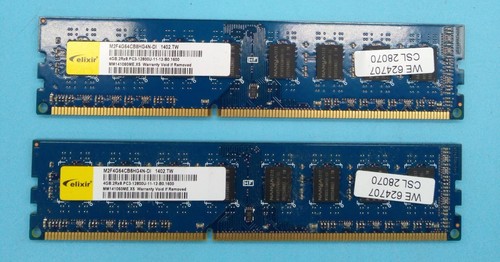 Elixir 8gbddr3 - elixir, 8gb(2x4gb)ddr3